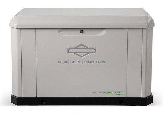 BRIGGS AND STRATTON 040806 26/24kW (LP/NG) Air cooled, single phase generator